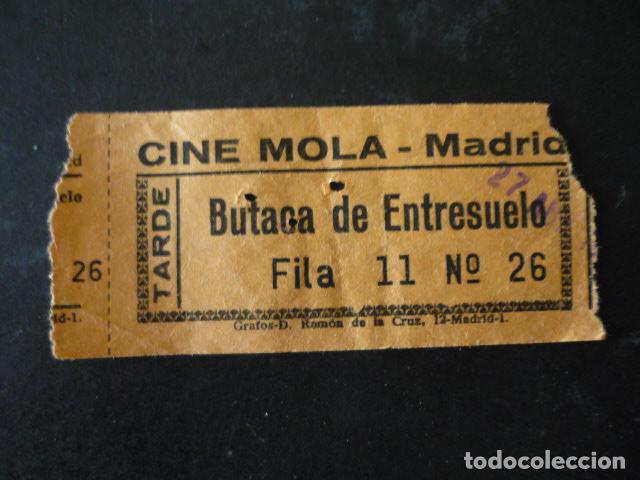Cine: MADRID CINE MOLA ENTRADA DE CINE - Foto 1