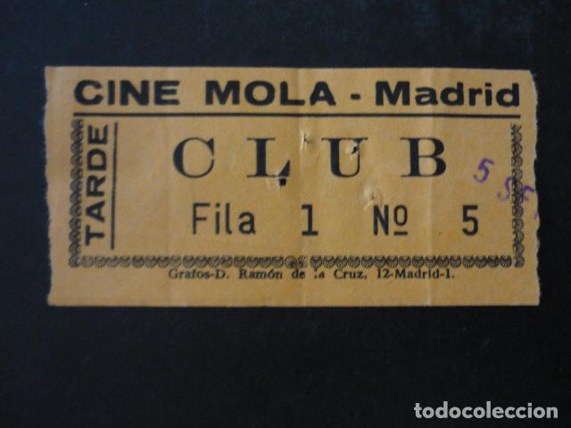 Cine: MADRID CINE MOLA ENTRADA DE CINE - Foto 1