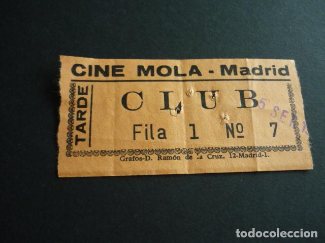 Cine: MADRID CINE MOLA ENTRADA DE CINE - Foto 1