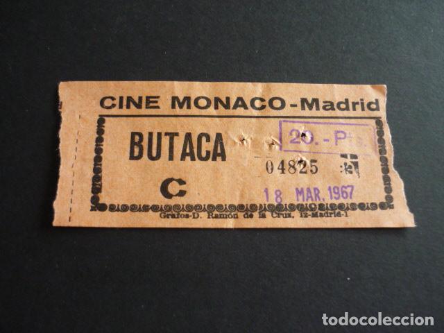 Cine: MADRID CINE MONACO ENTRADA DE CINE - Foto 1