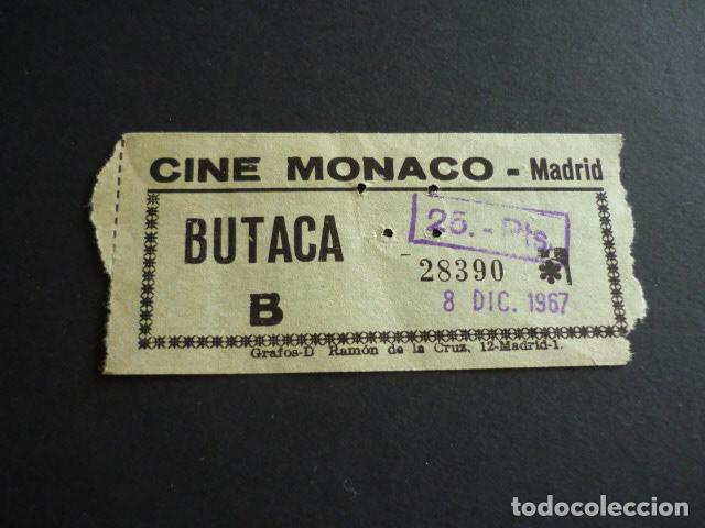 Cine: MADRID CINE MONACO ENTRADA DE CINE - Foto 1