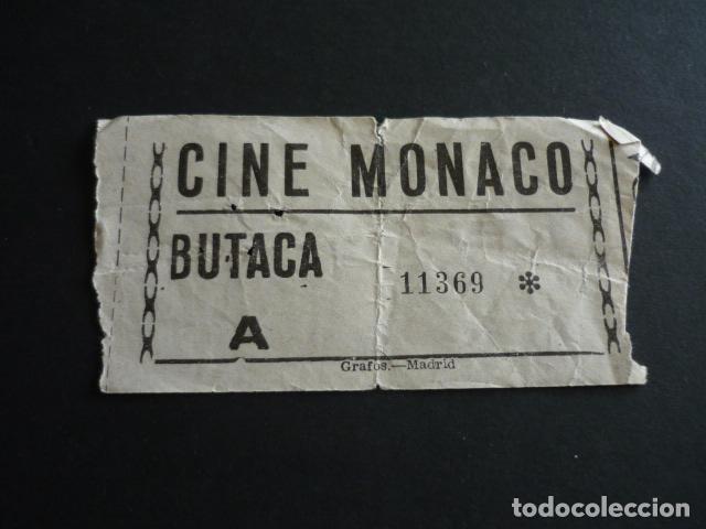 Cine: MADRID CINE MONACO ENTRADA DE CINE - Foto 1