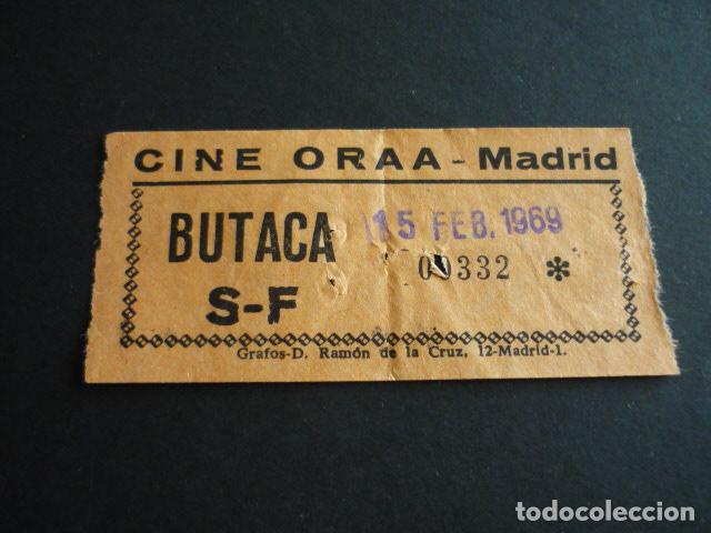 Cine: MADRID CINE ORAA ENTRADA DE CINE - Foto 1