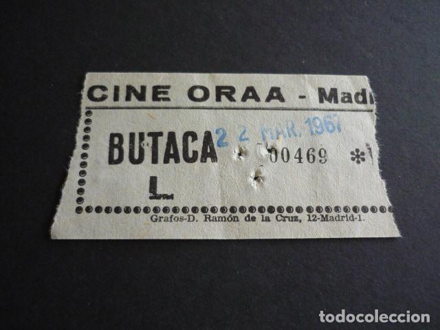 Cine: MADRID CINE ORAA ENTRADA DE CINE - Foto 1