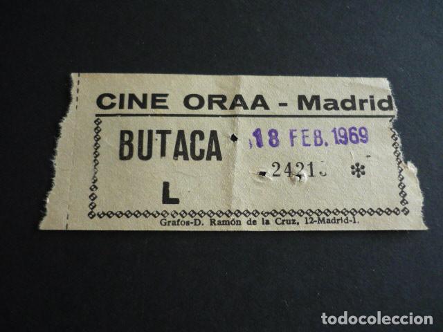 Cine: MADRID CINE ORAA ENTRADA DE CINE - Foto 1