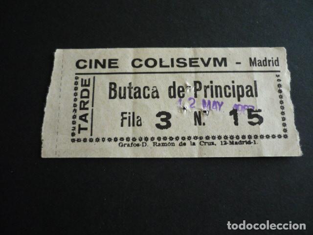 Cine: MADRID CINE COLISEVM ENTRADA DE CINE - Foto 1