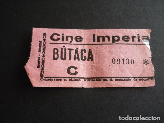 Cine: MADRID CINE IMPERIAL ENTRADA DE CINE - Foto 1