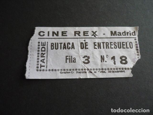 Cine: MADRID CINE REX ENTRADA DE CINE - Foto 1