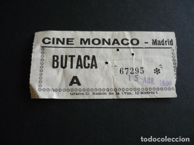Cine: MADRID CINE MONACO ENTRADA DE CINE - Foto 1