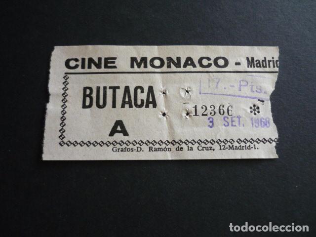 Cine: MADRID CINE MONACO ENTRADA DE CINE - Foto 1