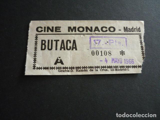Cine: MADRID CINE MONACO ENTRADA DE CINE - Foto 1