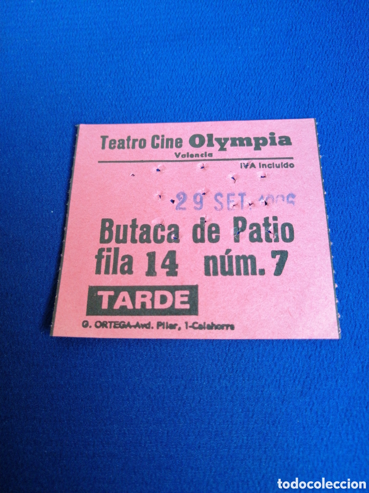 Cine: TEATRO CINE OLYMPIA(VALENCIA) - Foto 1