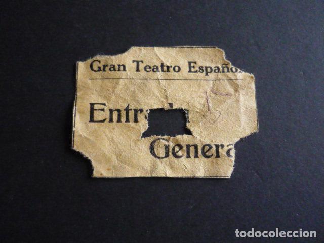 Cine: MADRID GRAN TEATRO ESPA&Ntilde;OL ENTRADA - Foto 1