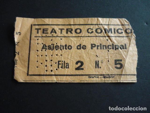Cine: MADRID TEATRO COMICO ENTRADA DE CINE - Foto 1
