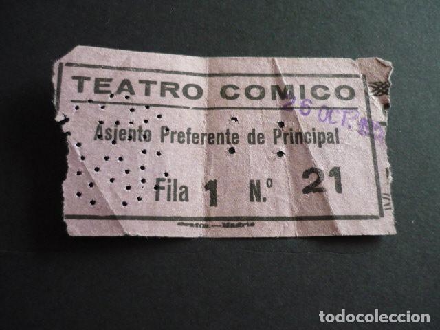 Cine: MADRID TEATRO COMICO ENTRADA DE CINE - Foto 1