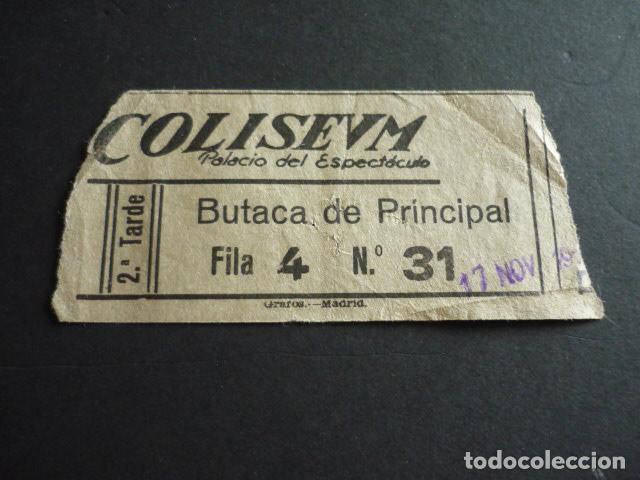 Cine: MADRID CINE COLISEUM ENTRADA DE CINE - Foto 1