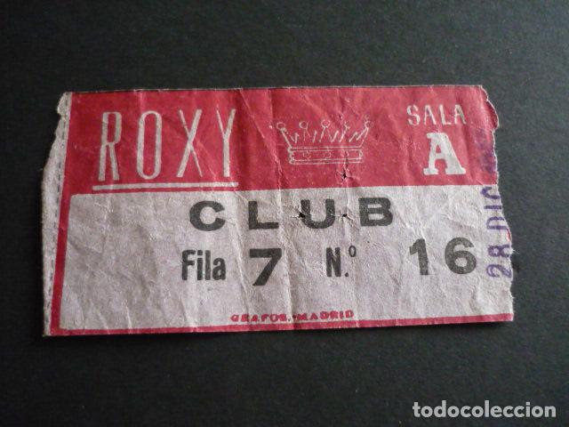 Cine: MADRID CINE ROXY ENTRADA DE CINE - Foto 1