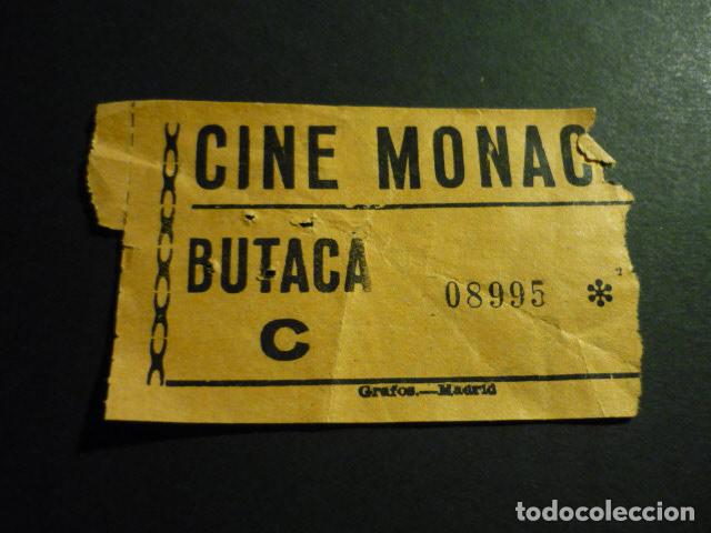 Cine: MADRID CINE MONACO ENTRADA DE CINE - Foto 1