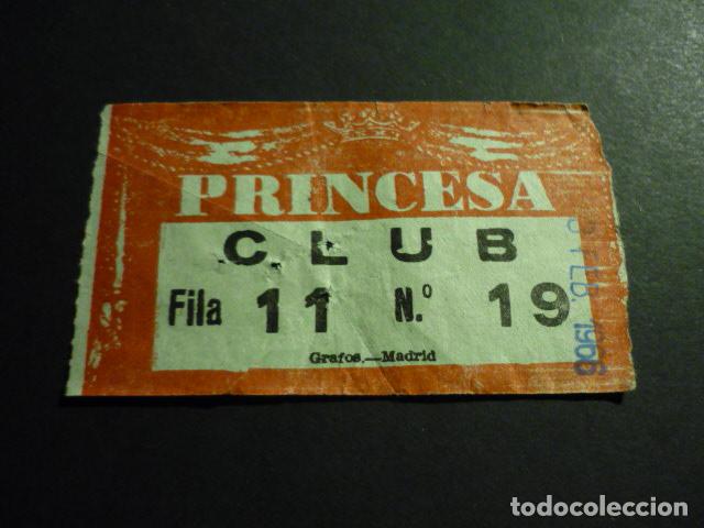 Cine: MADRID CINE PRINCESA ENTRADA DE CINE - Foto 1