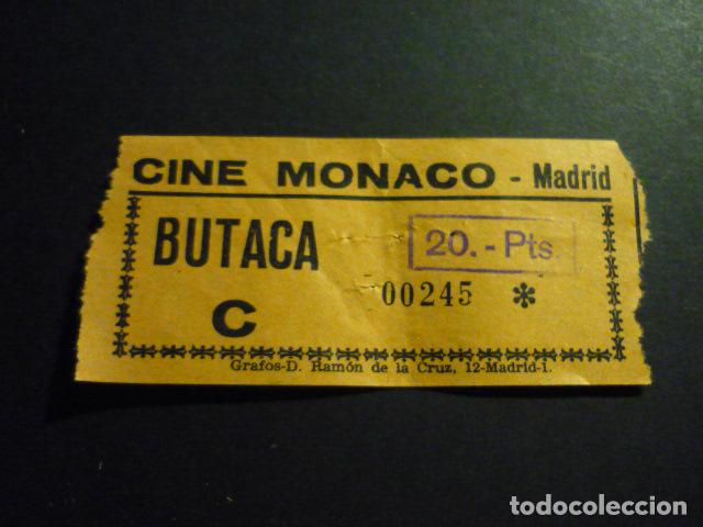 Cine: MADRID CINE MONACO ENTRADA DE CINE - Foto 1