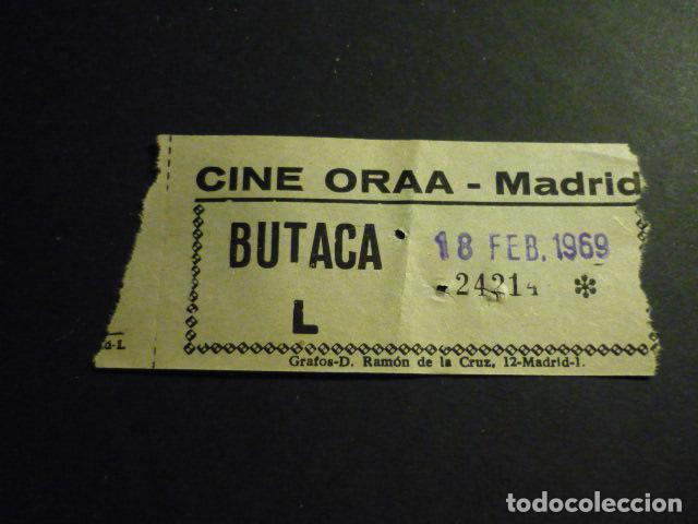 Cine: MADRID CINE ORAA ENTRADA DE CINE - Foto 1