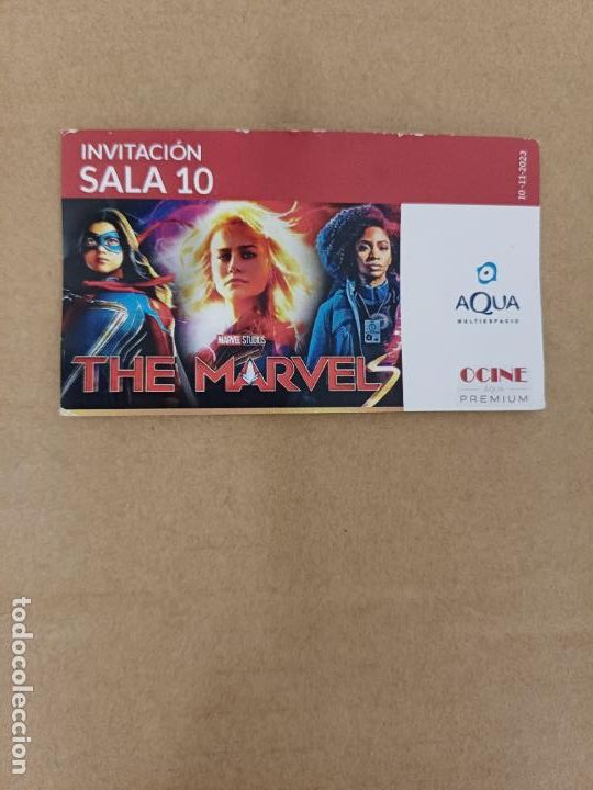 Cine: ENTRADA DE CINE ESTRENO PELICULA THE MARVELS. MARVEL STUDIOS - Foto 1