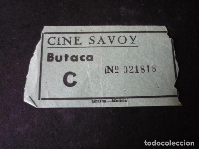 Cine: MADRID CINE SAVOY ENTRADA DE CINE - Foto 1