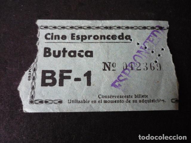 Cine: MADRID CINE ESPRONCEDA ENTRADA DE CINE - Foto 1