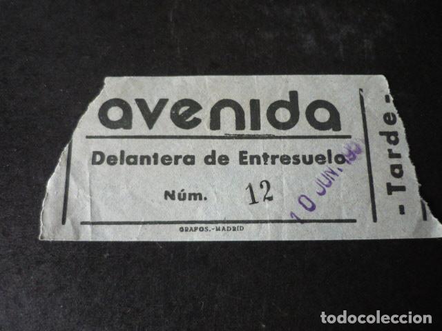Cine: MADRID CINE AVENIDA ENTRADA DE CINE - Foto 1