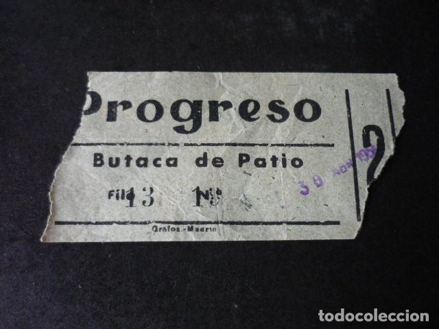 Cine: MADRID CINE PROGRESO ENTRADA DE CINE - Foto 1