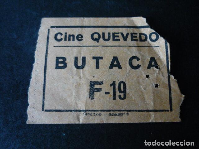 Cine: MADRID CINE QUEVEDO ENTRADA DE CINE - Foto 1