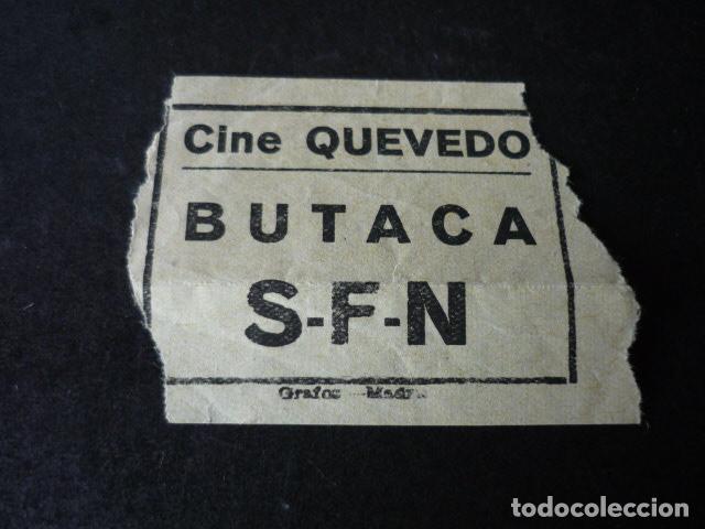 Cine: MADRID CINE QUEVEDO ENTRADA DE CINE - Foto 1