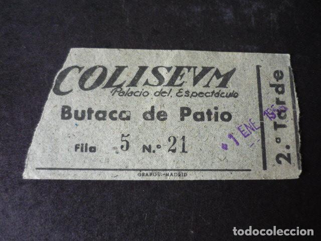 Cine: MADRID CINE COLISEUM ENTRADA DE CINE - Foto 1
