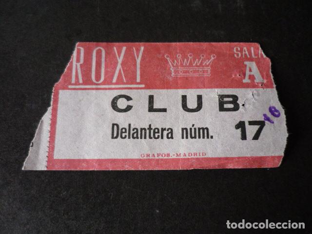 Cine: MADRID CINE ROXY ENTRADA DE CINE - Foto 1