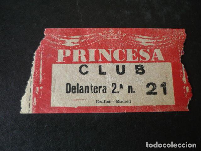 Cine: MADRID CINE PRINCESA ENTRADA DE CINE - Foto 1