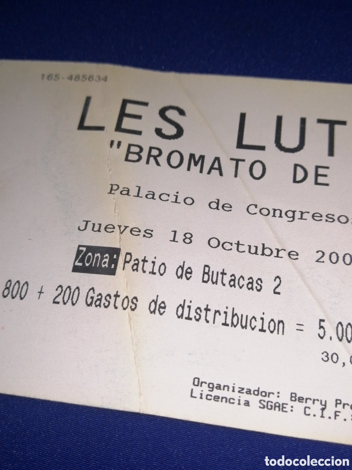 Cine: LES LUTHIERS - BROMARO DE ARMONIO - 2001 ENTRADA - Foto 2