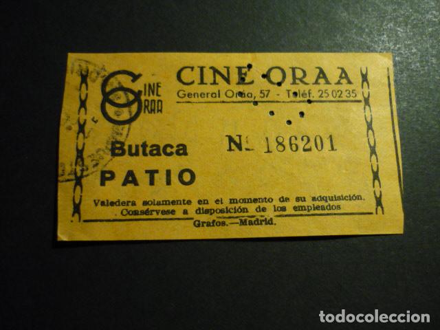 Cine: MADRID CINE ORAA ENTRADA DE CINE - Foto 1