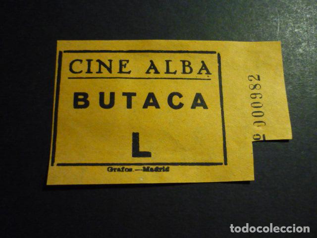 Cine: MADRID CINE ALBA ENTRADA DE CINE - Foto 1