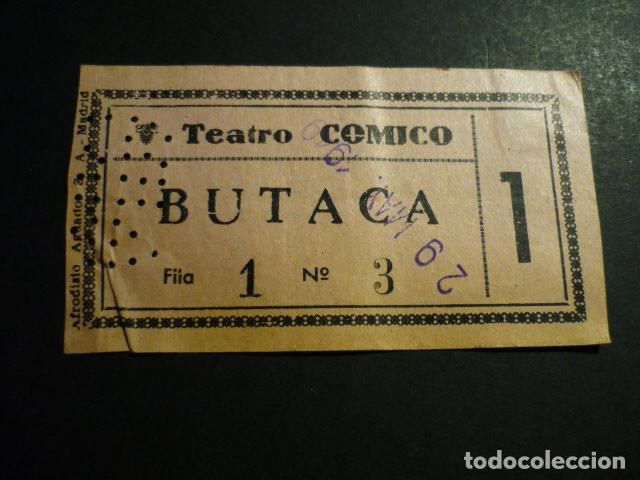 Cine: MADRID TEATRO COMICO ENTRADA DE CINE - Foto 1