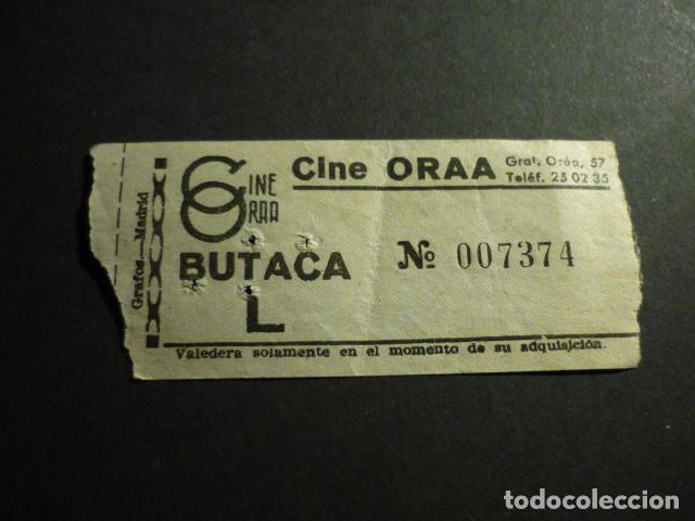 Cine: MADRID CINE ORAA ENTRADA DE CINE - Foto 1