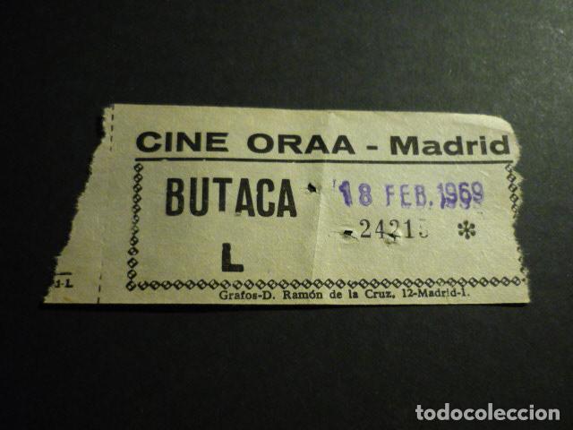 Cine: MADRID CINE ORAA ENTRADA DE CINE - Foto 1