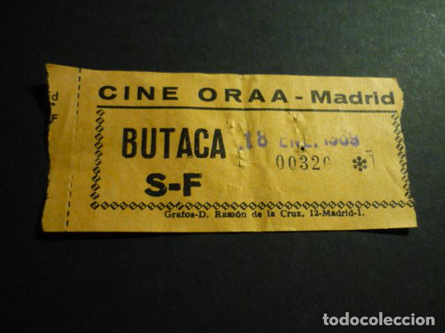 Cine: MADRID CINE ORAA ENTRADA DE CINE - Foto 1