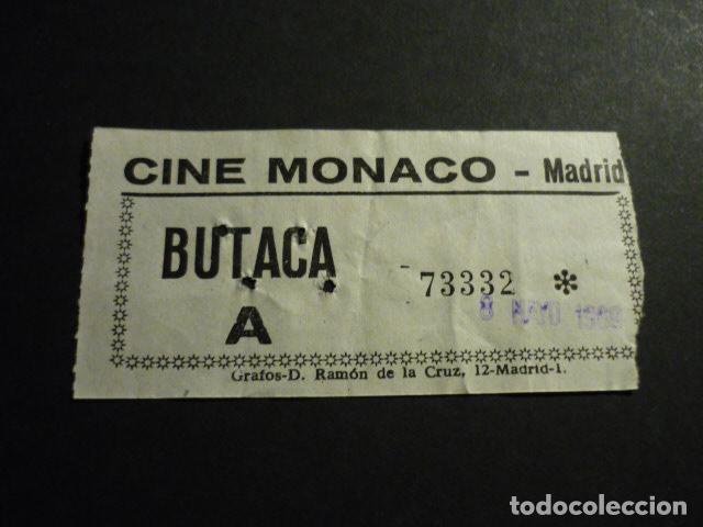 Cine: MADRID CINE MONACO ENTRADA DE CINE - Foto 1