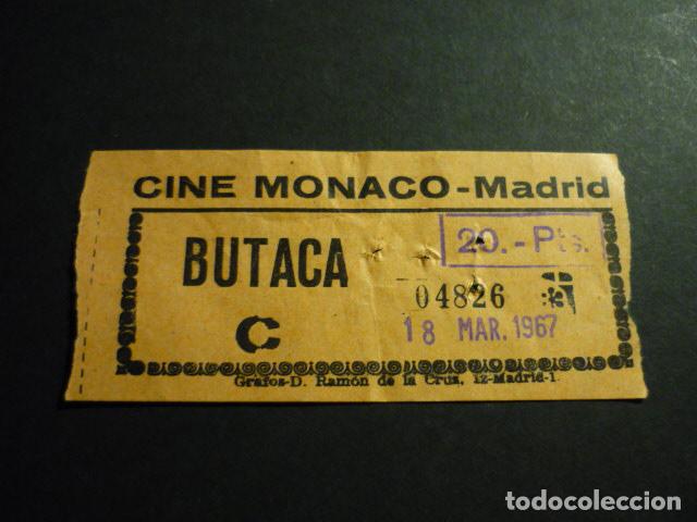 Cine: MADRID CINE MONACO ENTRADA DE CINE - Foto 1