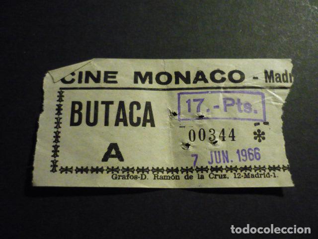 Cine: MADRID CINE MONACO ENTRADA DE CINE - Foto 1