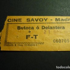 Cinema: MADRID CINE SAVOY ENTRADA DE CINE