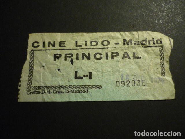 Cine: MADRID CINE LIDO ENTRADA DE CINE - Foto 1