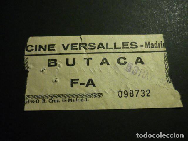 Cine: MADRID CINE VERSALLES ENTRADA DE CINE - Foto 1