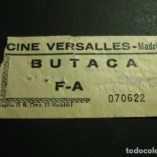 Cinema: MADRID CINE VERSALLES ENTRADA DE CINE