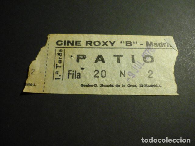 Cine: MADRID CINE ROXY B ENTRADA DE CINE - Foto 1
